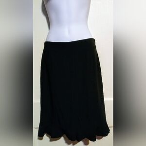 🛍️ BUNDLE ONLY🛍️POLECI LADIES BLACK TRUMPET SKIRT